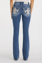 Adalie Fleur Bootcut Jeans