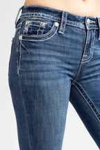 Nala Cross Bootcut Jeans