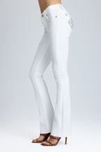 Adelaide Cross Low Rise Bootcut Jeans