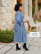Maddie Dress - Blue Floral