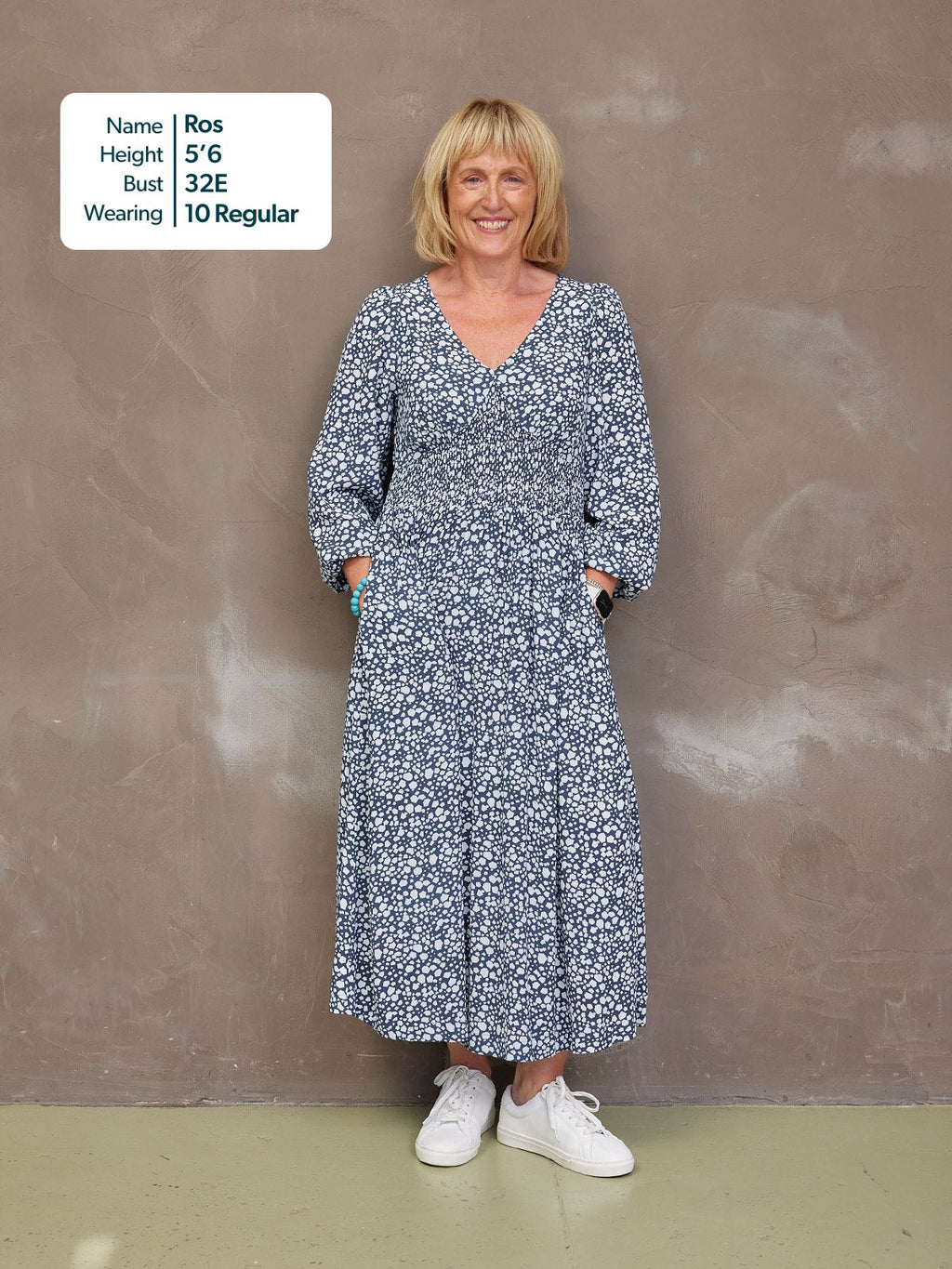 Maddie Dress - Geo Spot