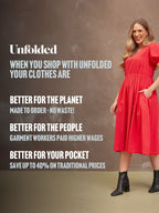 Marilyn Seersucker Dress - Red