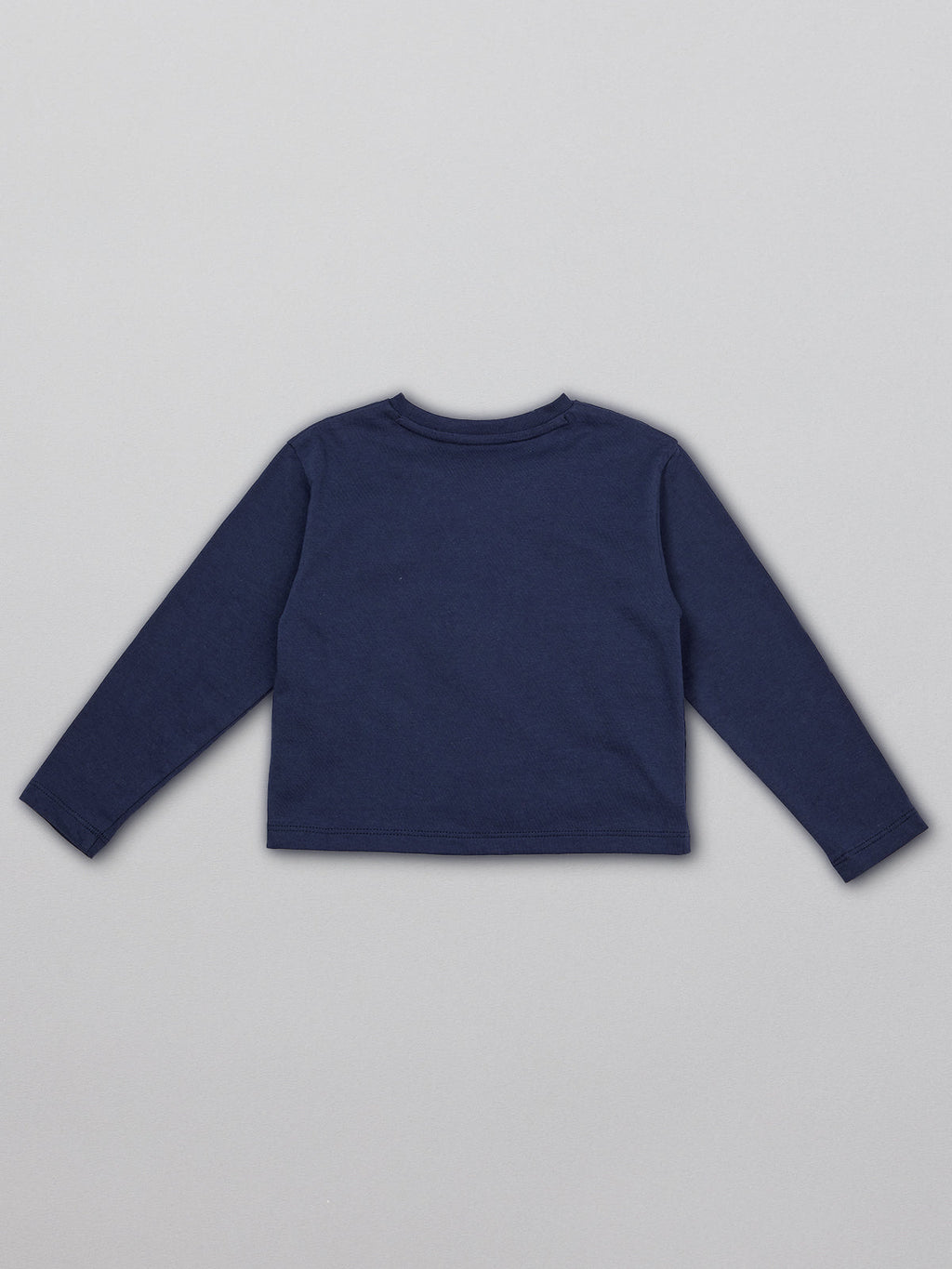 Melodi - Kids Long Sleeve T-Shirt - Navy Dinosaur Print