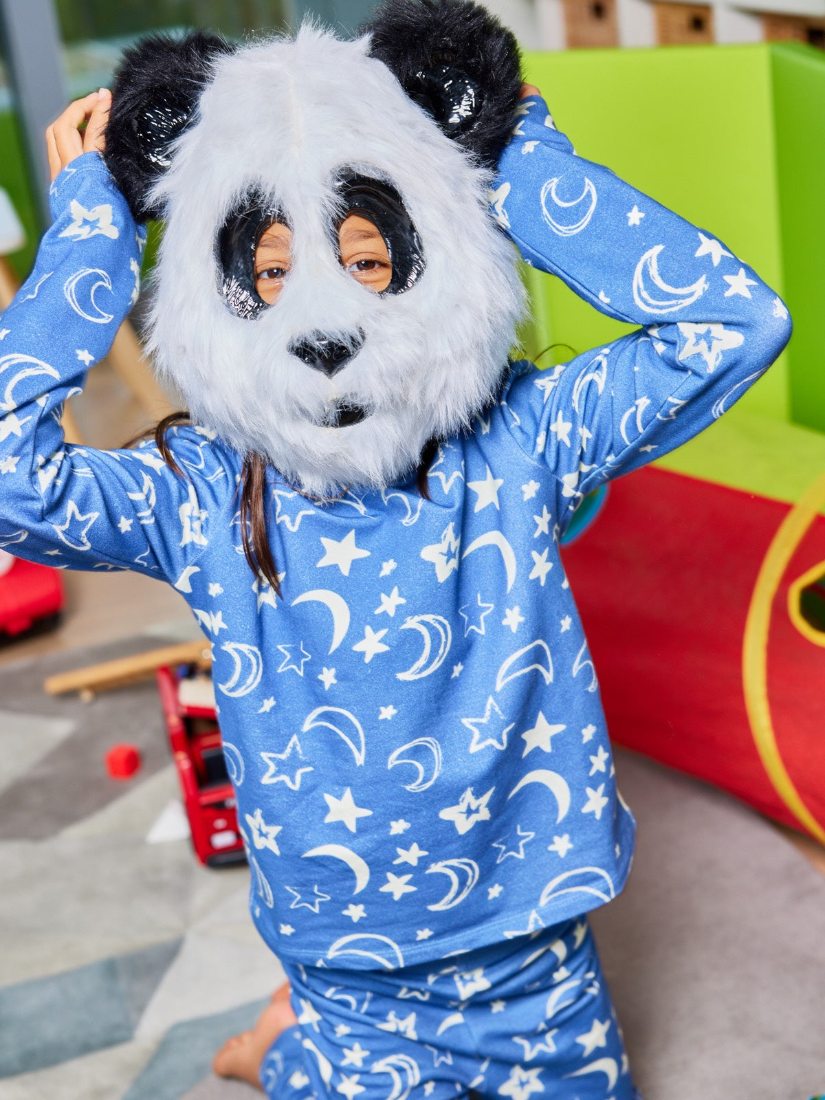 Mira - Kids Pyjama Set - Moon & Star Print