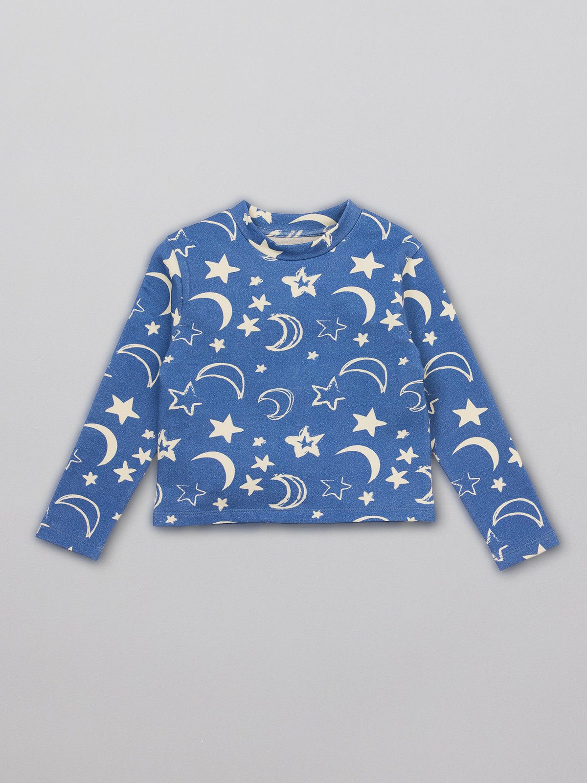 Mira - Kids Pyjama Set - Moon & Star Print