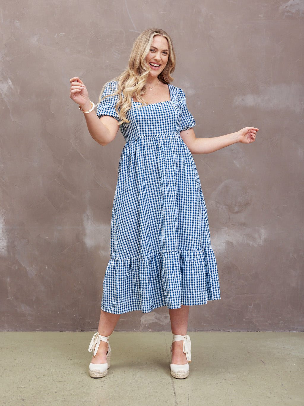 Judy Gingham Dress