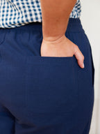 Isha Trouser - Navy