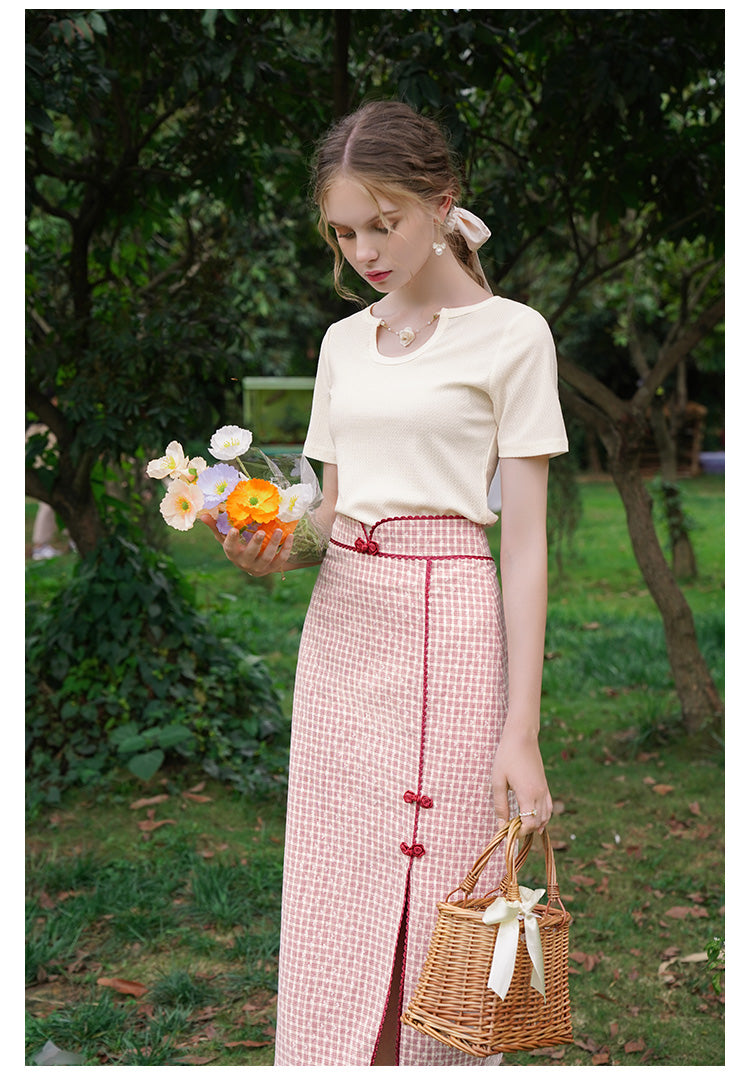 Fairycore Sweet Rose Top