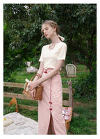 Fairycore Sweet Rose Top