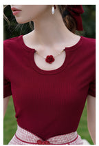 Fairycore Sweet Rose Top