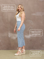 Rhianna Gingham Culotte