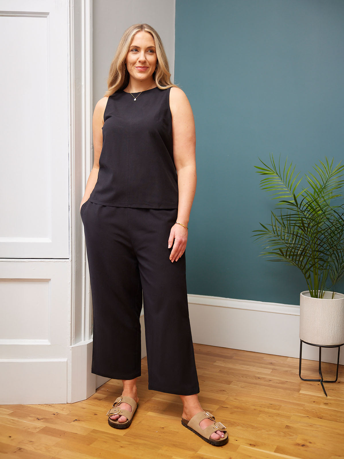 Rhianna Black Culotte