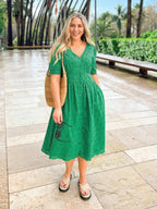 Rodica Broderie Dress