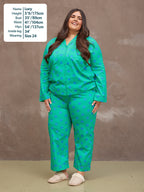 Rosie Pyjamas - Green Star Print