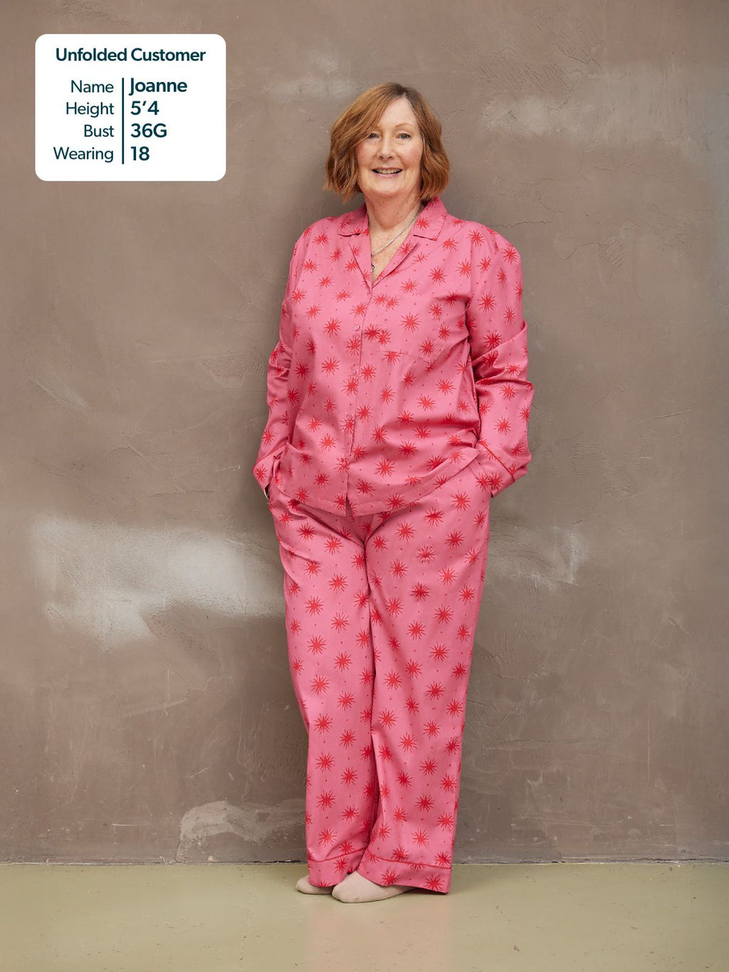 Rosie Pyjamas - Pink Star Print