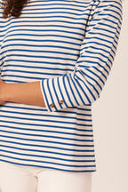 Sarah - Slub Top - Stripe