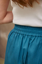 Lana - High Waist Trouser - Teal