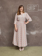 Vera Dress - Watercolour Spot
