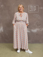 Vera Dress - Watercolour Spot