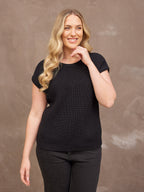 Zoey Tank Knit - Black