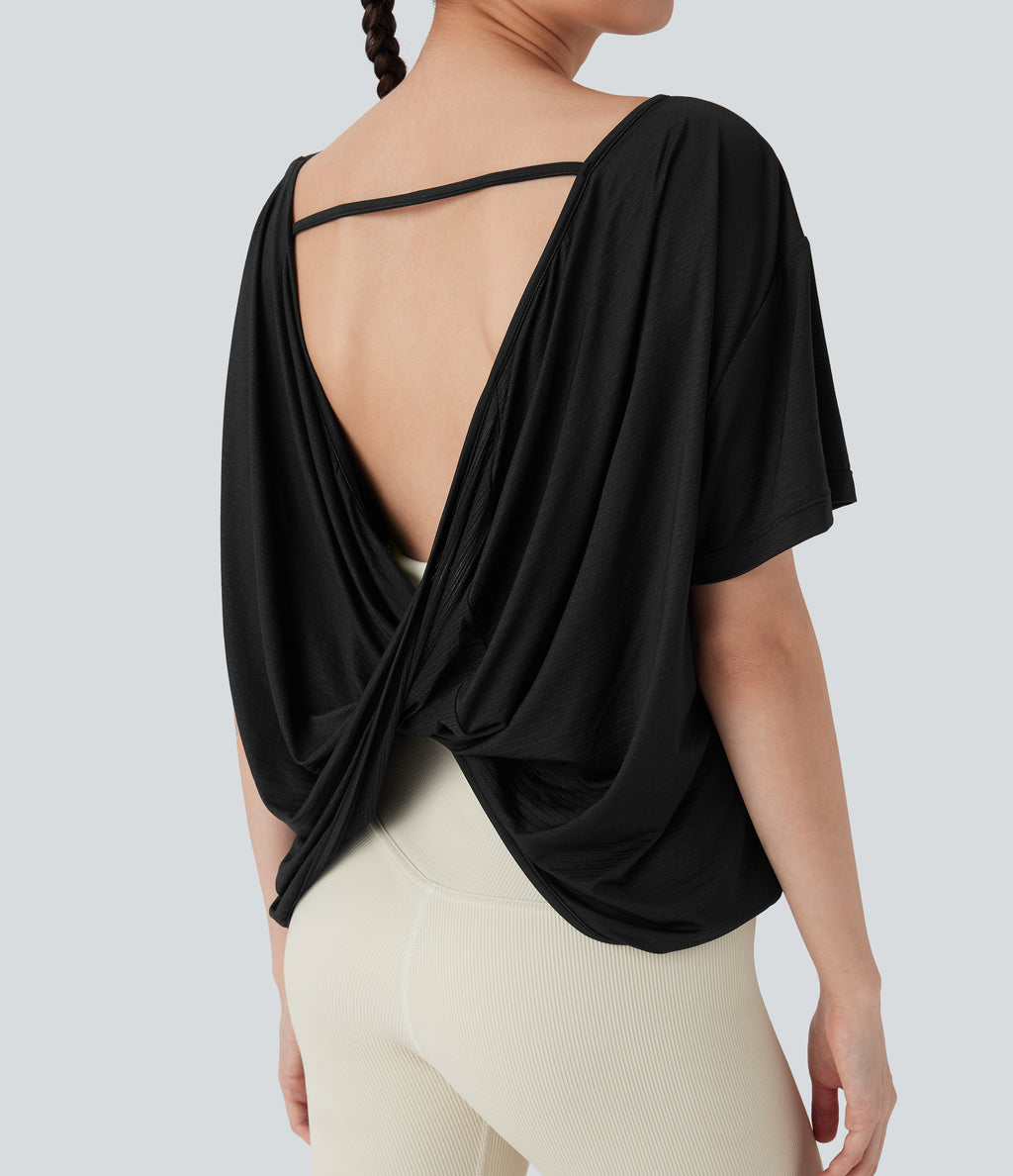 Short Sleeve Yoga Sports Top