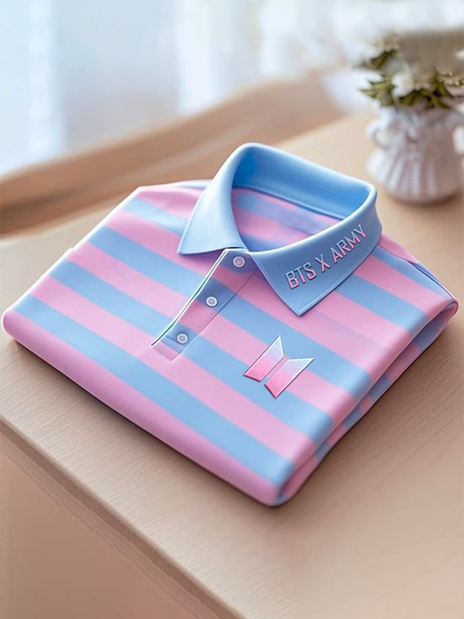 Men's Music Art Print Polo Shirt