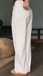 Women Commuting Casual Pants