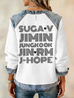 Women's Leisure  Print Sweatshirt