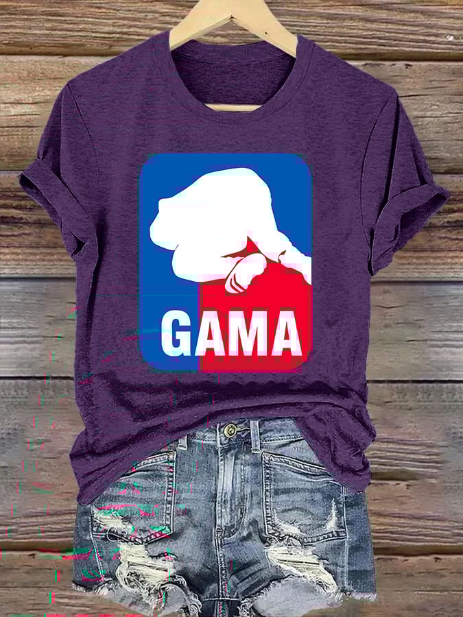 🔥Buy 3 Get 15% Off🔥Women's  Loudmouth Face Plant Print T-Shirt