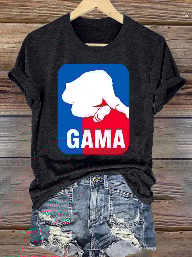 🔥Buy 3 Get 15% Off🔥Women's  Loudmouth Face Plant Print T-Shirt