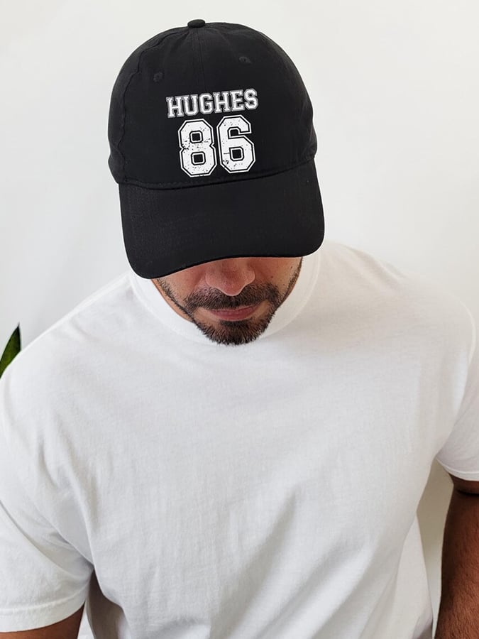 Unisex Hockey Print Baseball Cap