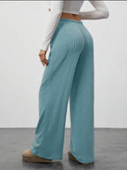 High Waist Comfortable Wide Leg Casual Jogging Pants, Versatile Athletic Trousers for Relaxed Fit, Ideal for Everyday Wear