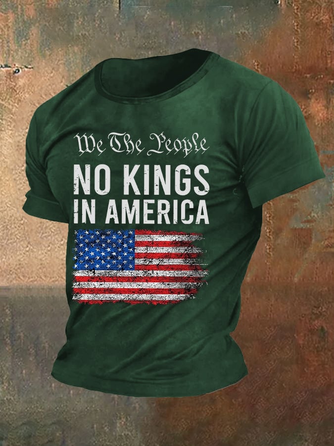 🔥Buy 3 Get 15% Off🔥Men's casual American flag-free T-shirt