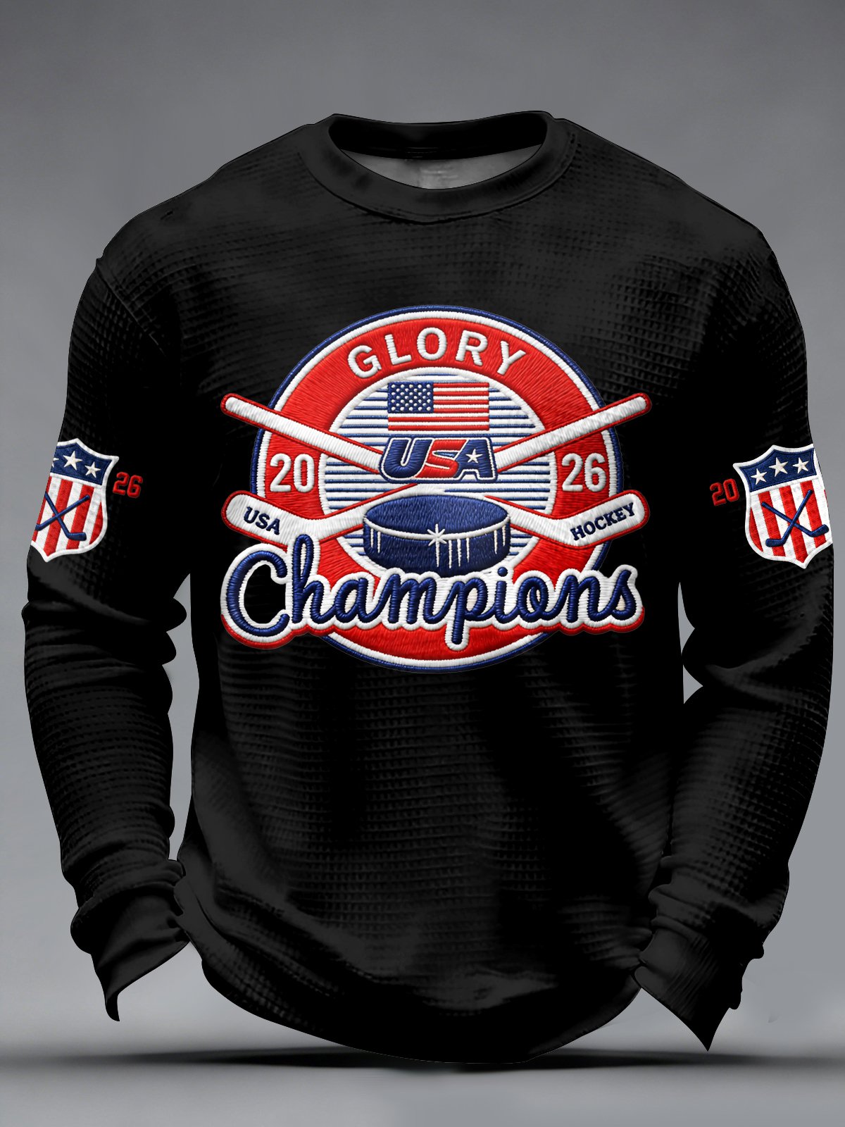 Men's Ice Hockey Print T-Shirt