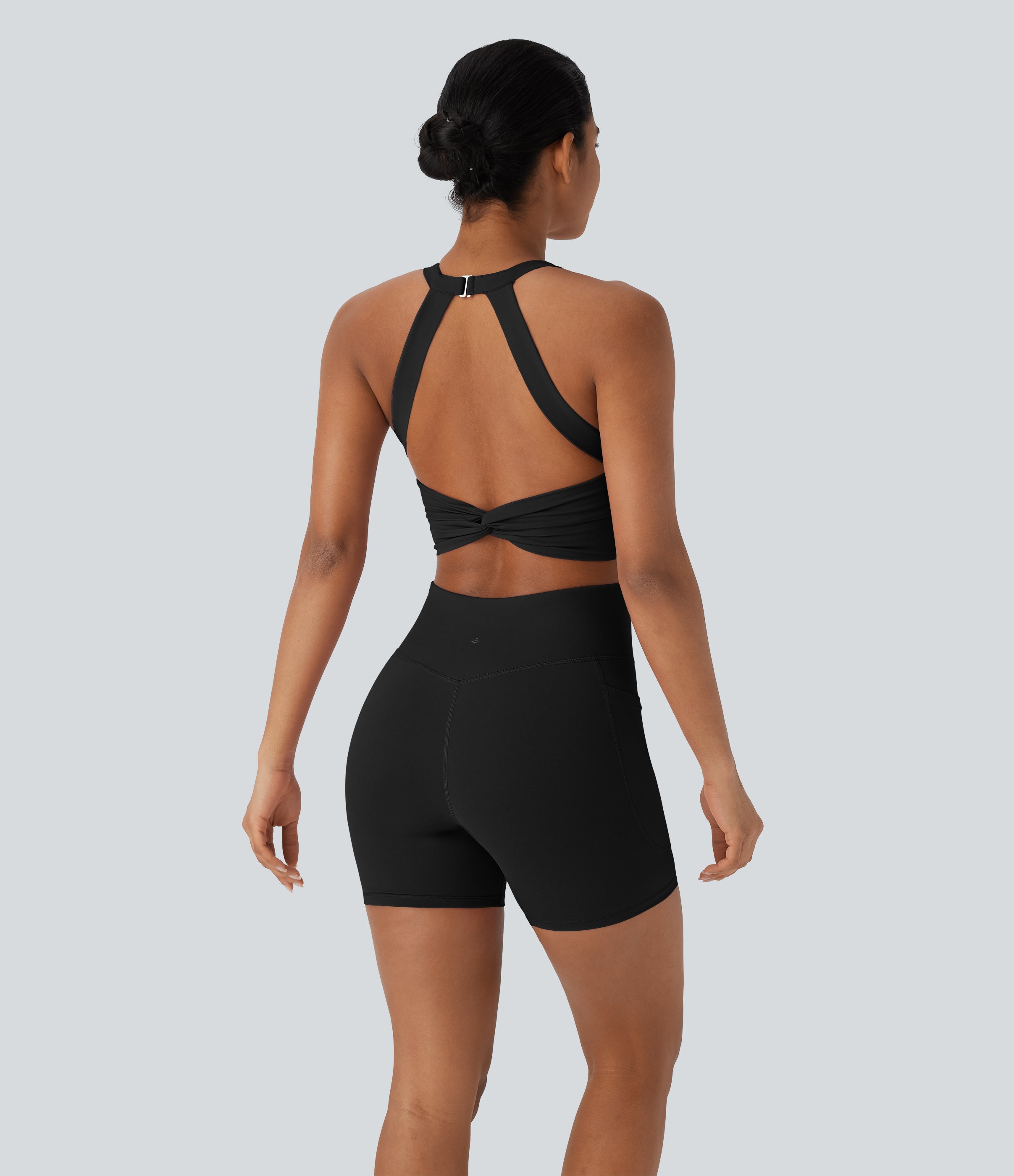 UltraSculptTM SoCinched Tummy Control Training Romper with Pockets-Easy Peezy Edition