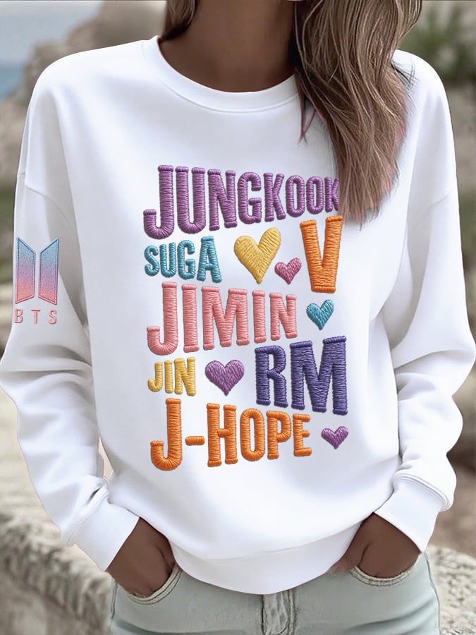 Women's BTS Back to Artistic Comfort Sweatshirt