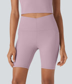 UltraSculptTM Cool Quick Dry SoCinched High Waisted Tummy Control Training Biker Shorts 7'' with Pockets-UPF50+