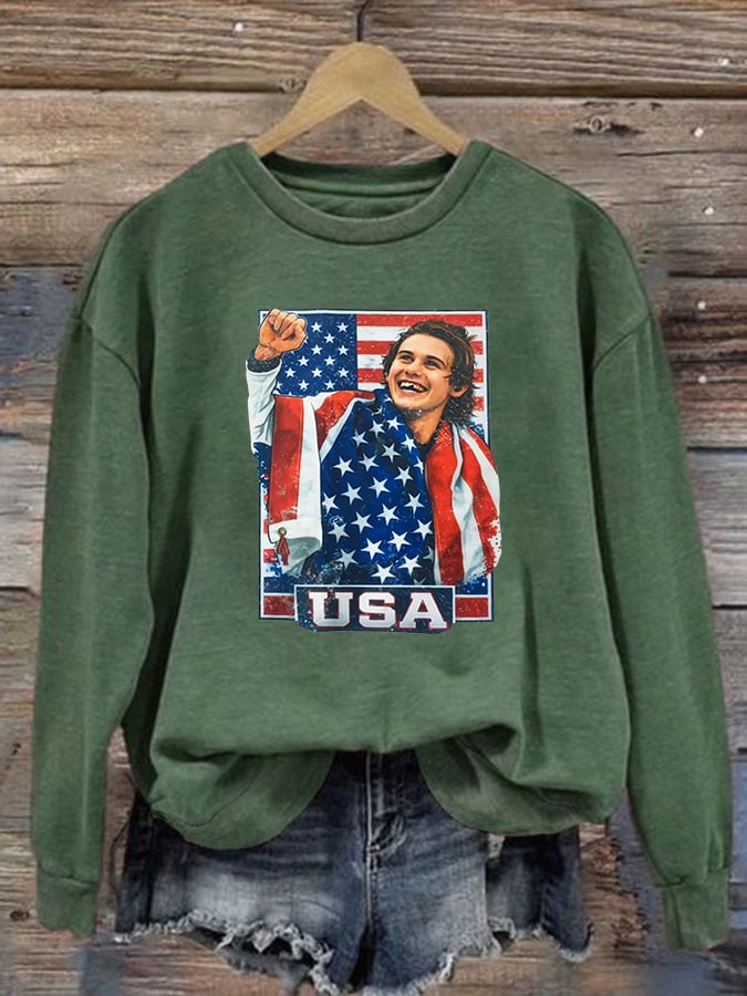 Women's  Funny Character Print  Sweater