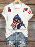 Women's Casual Printed T-shirt