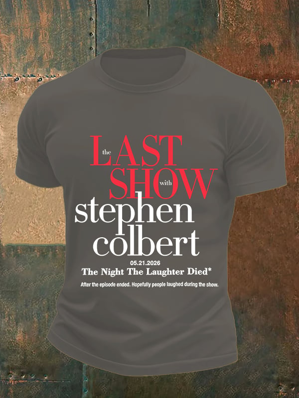 🔥Buy 3 Get 15% Off🔥Men's Retro Last Show Print T-Shirt