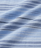 Low Rise Drawstring Wide Leg Stripe Casual Linen-Feel Pants with Pockets