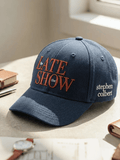 🔥Buy 3 Get 15% Off🔥LATE SHOW  Patterned Retro Baseball Cap