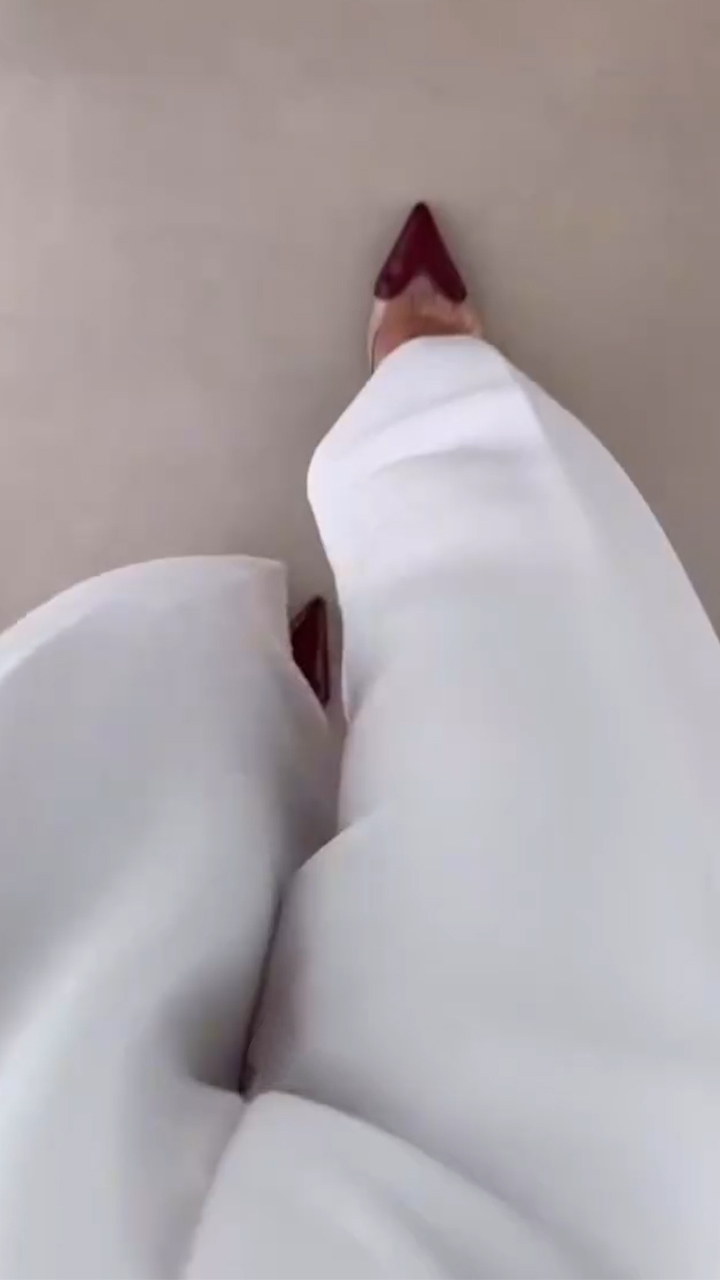 Womens Solid Color Commuter Casual Pants