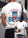 🔥Buy 3 Get 15% Off🔥It’s a Bad Day to Be a Cold Beer,  Funny 4th of July Drinking Shirt