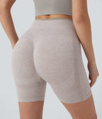 Seamless Flow High Waisted Scrunch Butt Lifting Yoga Biker Shorts 5''