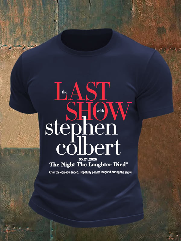 🔥Buy 3 Get 15% Off🔥Men's Retro Last Show Print T-Shirt