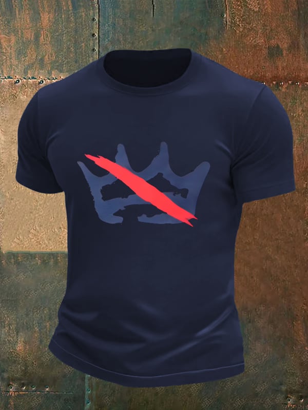 🔥Buy 3 Get 15% Off Men's America has no kings print  T-Shirt