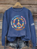 🔥Buy 3 Get 15% Off🔥Women's FDT Printed Long-Sleeve Sweatshirt