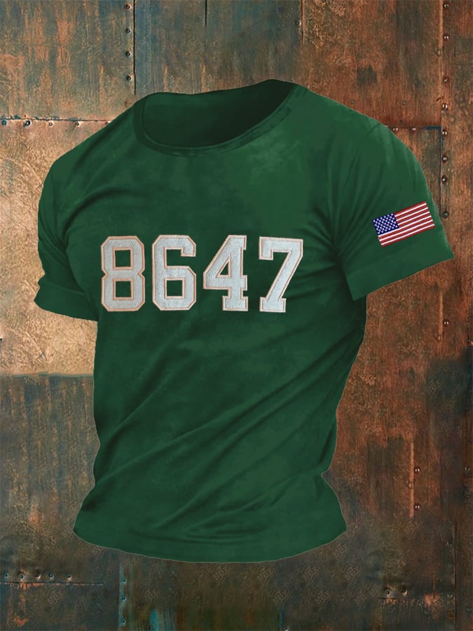 🔥Buy 3 Get 15% Off🔥Men's Retro Fdt Print Casual T-Shirt