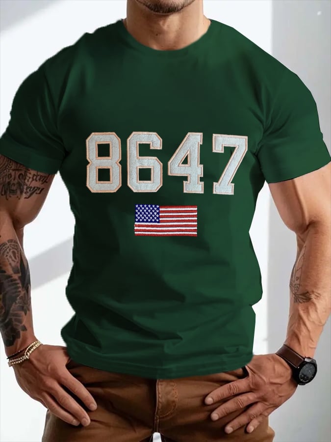 🔥Buy 3 Get 15% Off🔥Men's Retro Fdt Print Casual T-Shirt